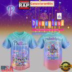 MLB Team Mix Disneyland 70th Anniversary Special Baseball Jersey Shirt