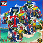 MLB Texas Rangers Aloha Hawaiian Shirt