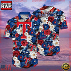 MLB Texas Rangers Summer Aloha Hawaiian Shirt