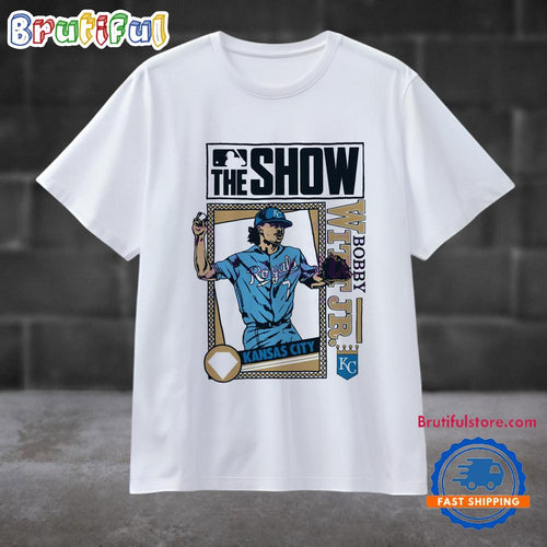 Mlb The Show Kansas City Royals Bobby Witt Jr T Shirt