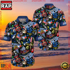 MLB Toronto Blue Jays Flower Aloha Hawaiian Shirt