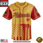 MLB Washington Nationals x Firefighter Appreciation Night Special Edition Baseball Jerseys