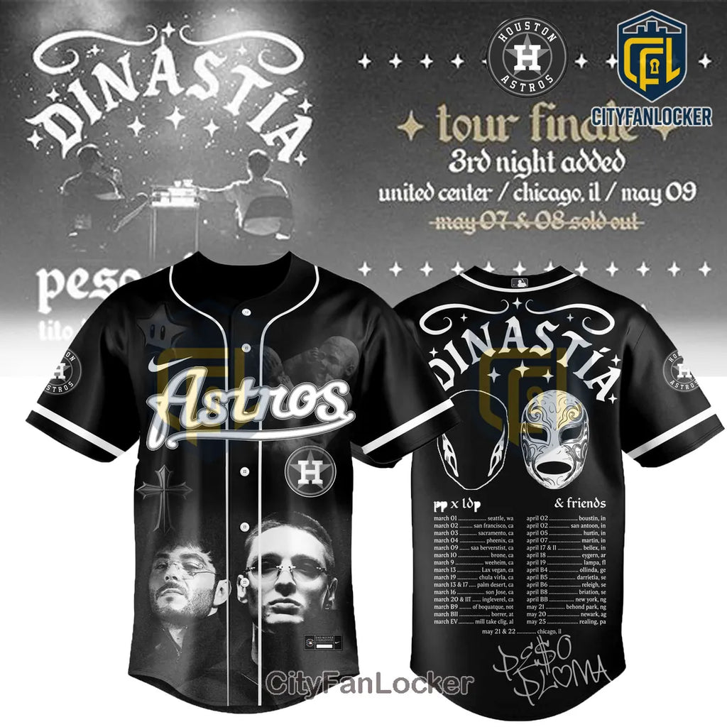 MLB x Dinastía Tour Houston Astros Limited Edition 2026 Baseball Jersey
