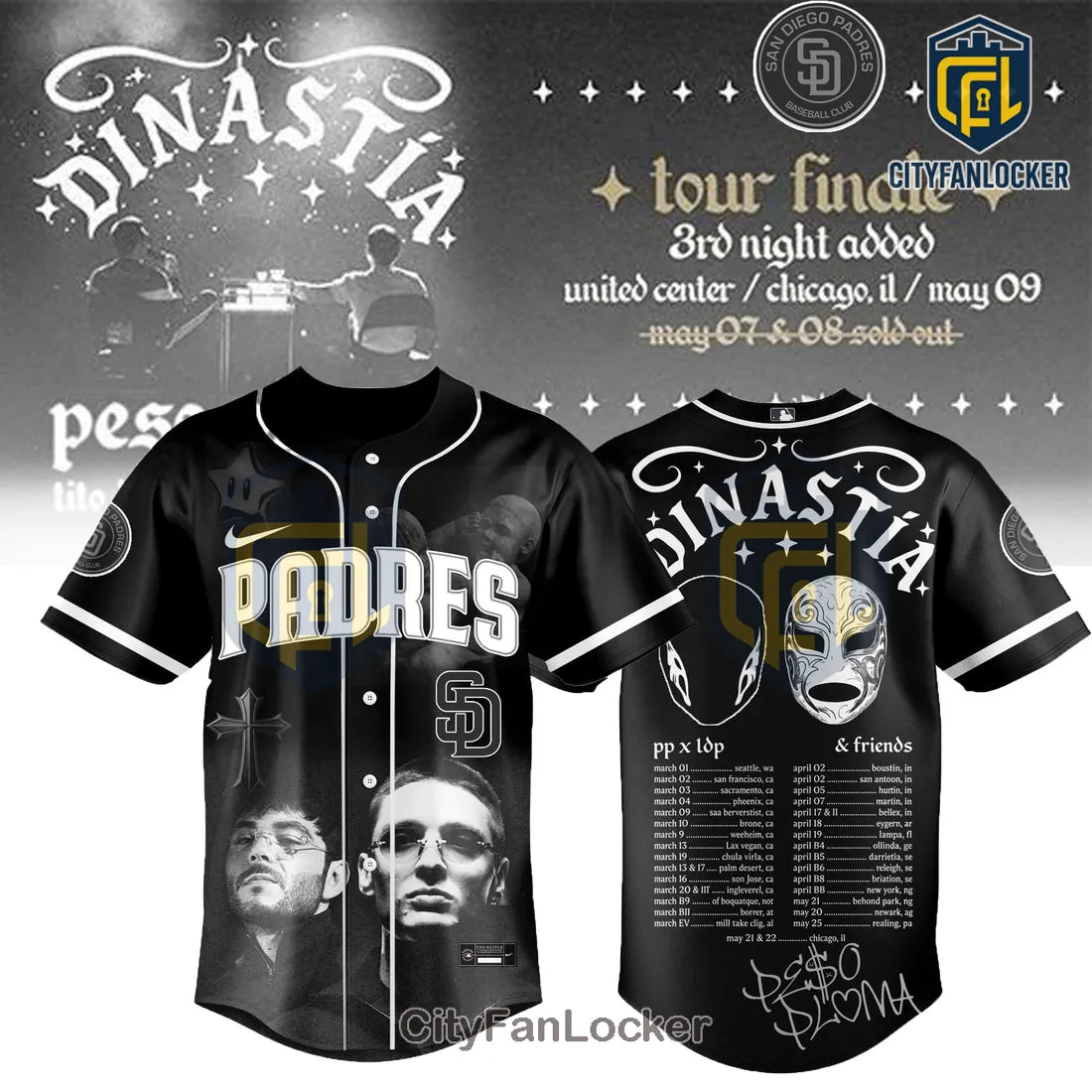 MLB x Dinastía Tour Jersey Limited Edition 2026