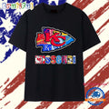 MO Chiefs Royals Cardinals Blues Sporting arrowhead logo T Shirt