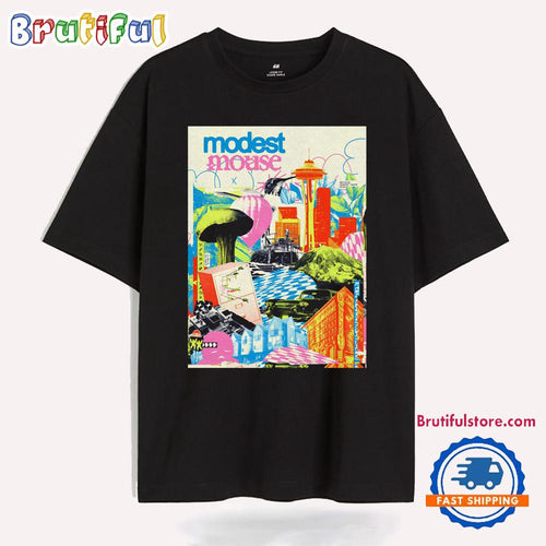 Modest Mouse Paramount Theatre Seattle WA Oct 30 2024 Tour T Shirt