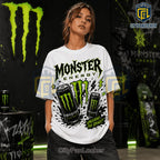Monster Energy Unleash The Beast White T-Shirt