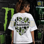 Monster Energy Unleash The Beast White T-Shirt