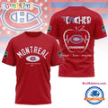 Montreal Canadiens NHL Teacher Appreciation Day 3D T Shirt