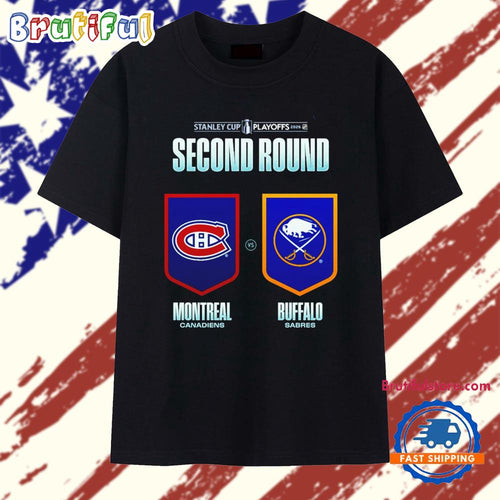 Montreal Canadiens vs Buffalo Sabres 2026 NHL Stanley Cup Playoffs T Shirt