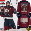 Montreal Victoire 2026 Walter Cup Champs Locker Room Trophy Special Hockey Jersey