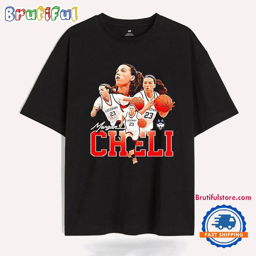 Morgan Cheli UConn Huskies Graphics T Shirt