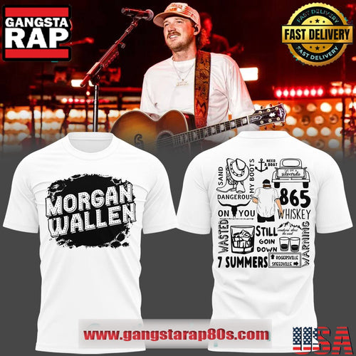 Morgan Wallen 2025 World Tour Exclusive T Shirt
