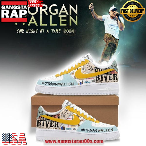 Morgan Wallen One Night at a Time Specia Limited Air Force 1 Sneakers Shoes