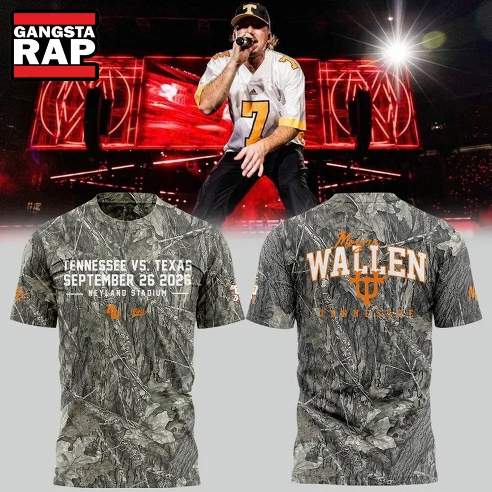 Morgan Wallen Tennessee vs Texas Game Day 2026 T Shirt