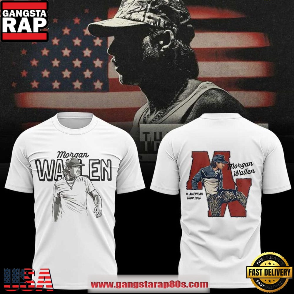 Morgan Wallen The Problem Tour 2026 Limited Edition 3D Shirt