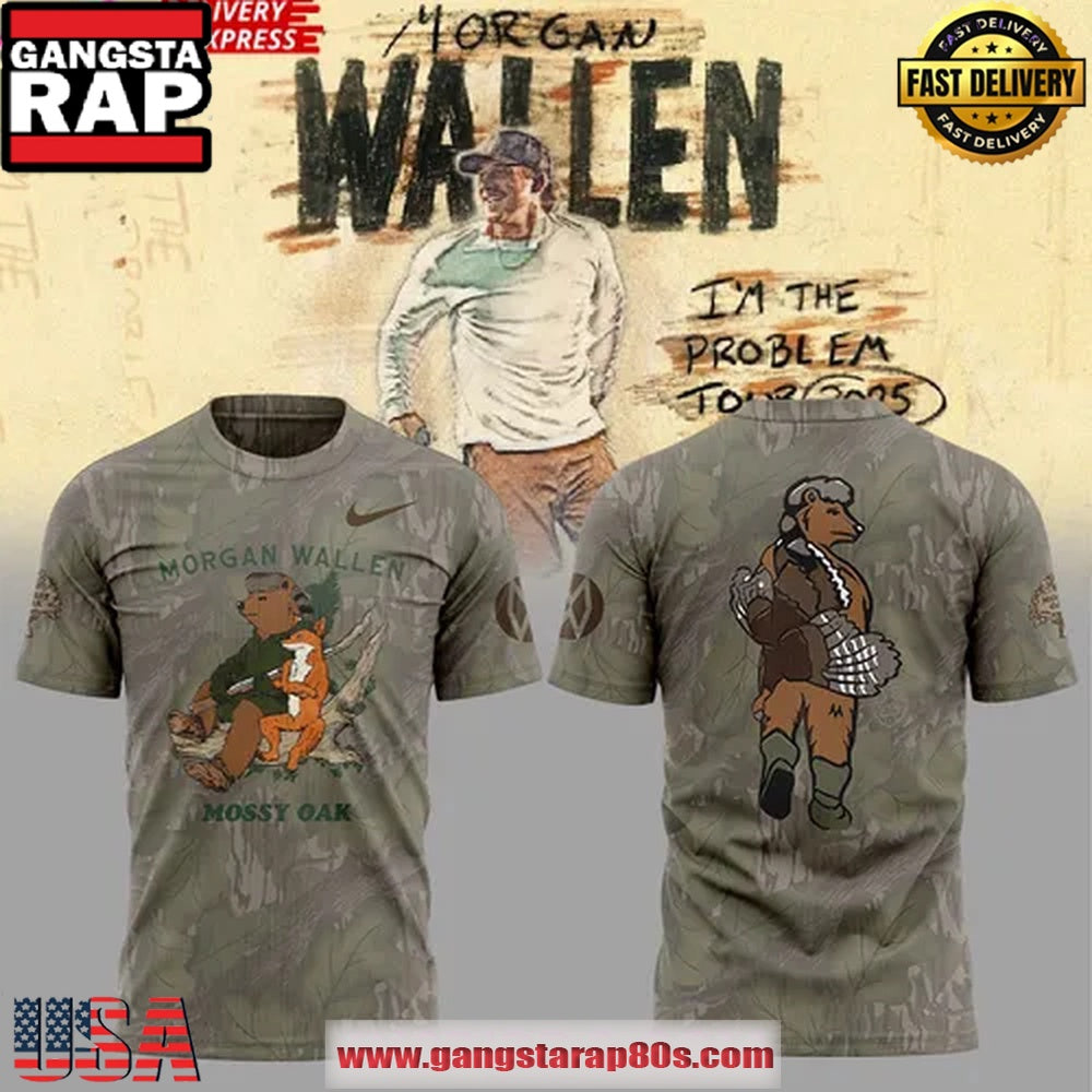 Mossy Oak x Morgan Wallen 2025 Camo Unisex T Shirt