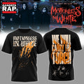 Motionless In White The Sweat And Blood Tour Signed 2026 New Design T Shirt , Music Trending 3D Shirt
