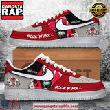 Motley Crue Rock n Roll Limited Air Force 1 Running Sneakers Shoes