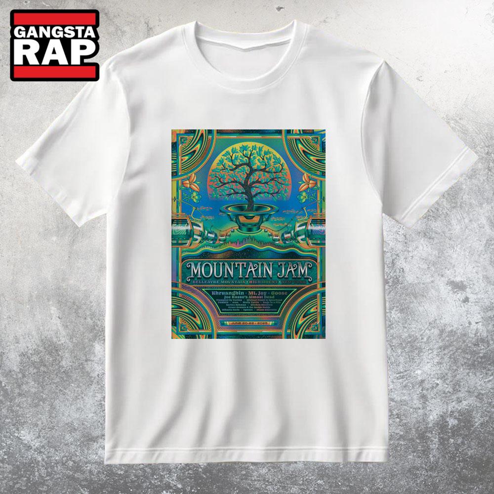 Mountain Jam In Highmount NY On Jun 20-22 2025 Shows T Shirt