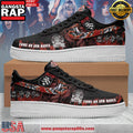 M?tley Cr?e Come On And Dance Limited Air Force 1 Sneakers Shoes
