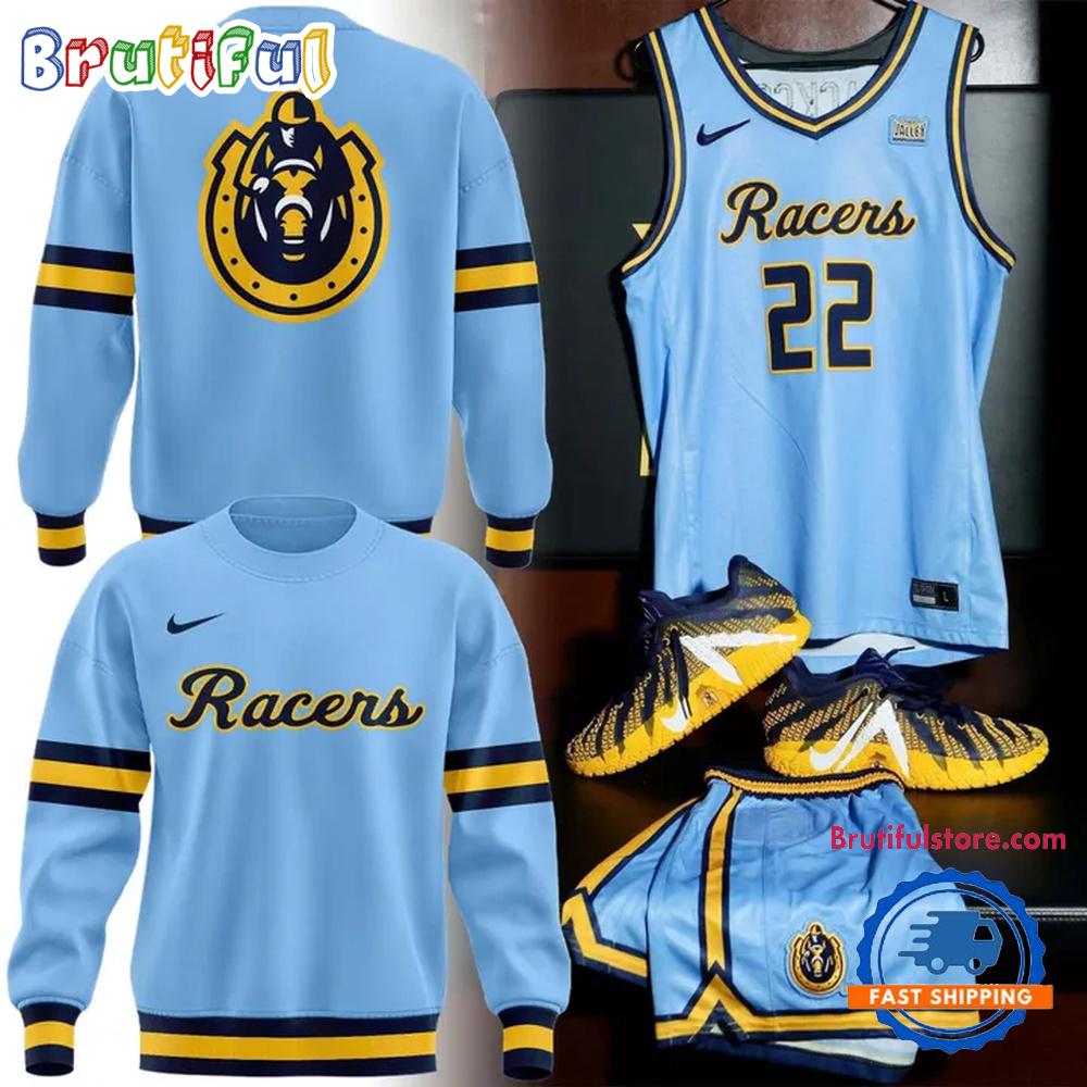 Murray State Racers 2026 Basketball Icy Blue Uniform Sweatshirt