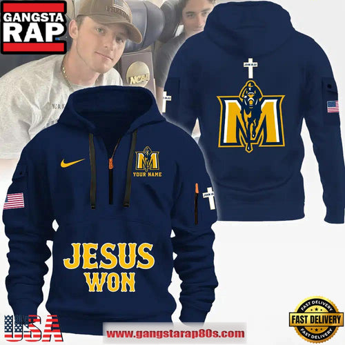 Murray State Racers Jesus Won Special Edition All Over Print Hoodie