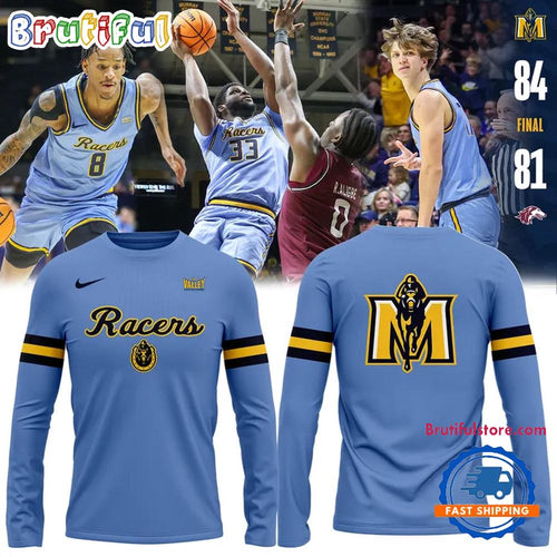 Murray State Racers Men’s Basketball 2026 Powder Blue Uniform Long Sleeve Shirt