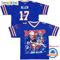 MVP Josh Allen Buffalo Bills 2025 Football Jersey