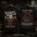 My Chemical Romance 25th Anniversary Black T-Shirt