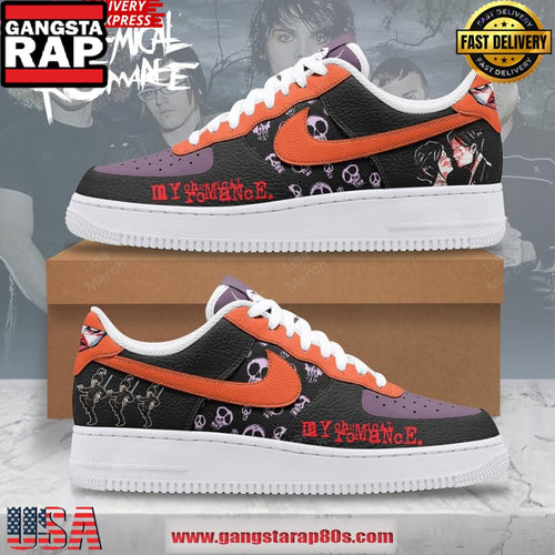 My Chemical Romance Limited Edition Air Force 1 Sneakers Shoes