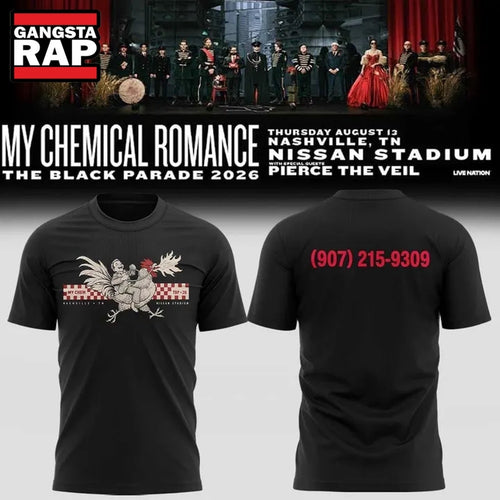 My Chemical Romance The Black Parade 2026 Nashville, TN T Shirt