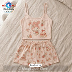 My Melody Strawberry Cute Summer Lounge Set