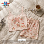 My Melody Strawberry Cute Summer Lounge Set