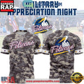 Myrtle Beach Pelicans 2026 Military Appreciation Night Unisex T-Shirt