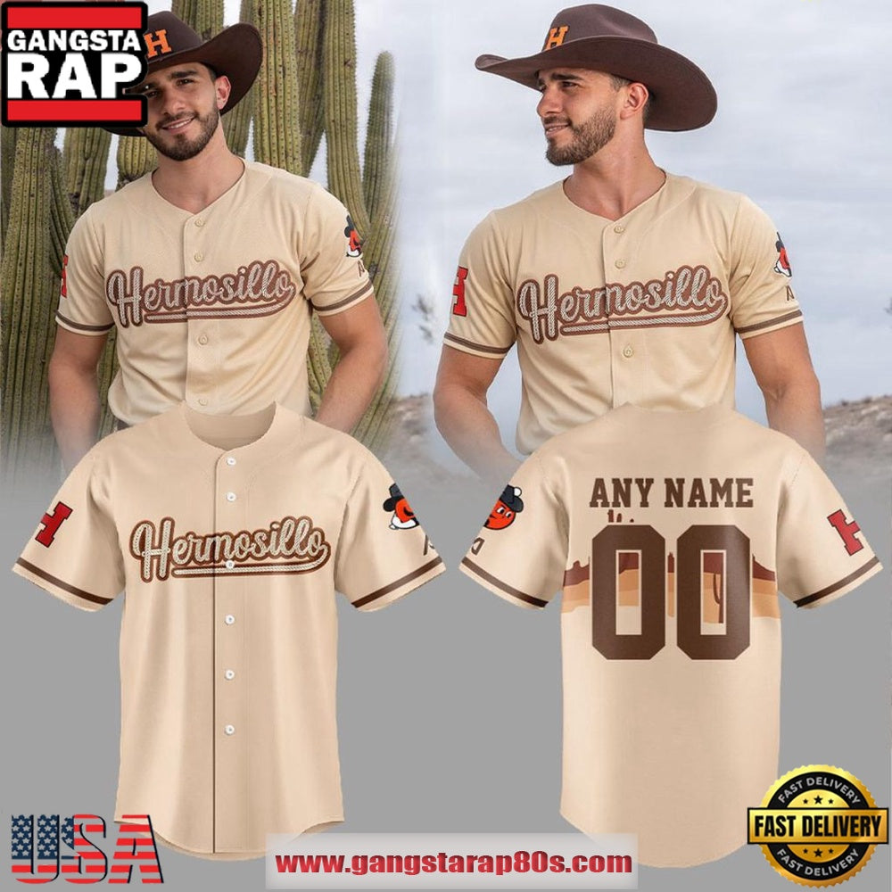 Naranjeros de Hermosillo 2026 Hermosillo Heritage Night Custom Baseball Jersey