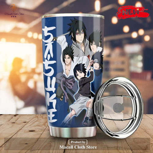 Naruto And Sasuke Tumbler Cup Custom Anime Naruto Anime Fans Gift