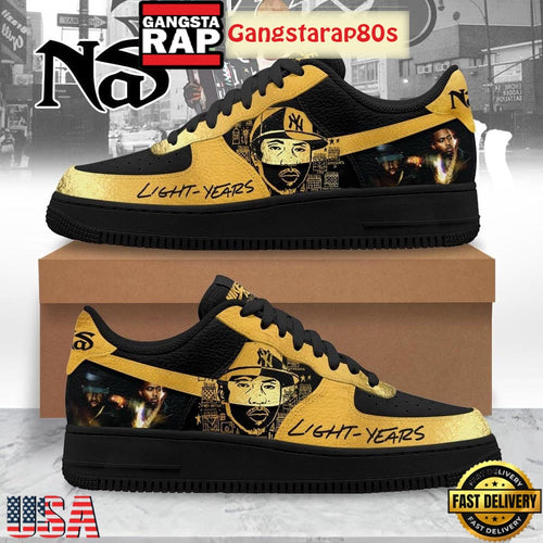 NAS Light Years Limited Edition Air Force 1 Sneakers Shoes