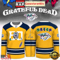 Nashville Predators x Grateful Dead 60 Years Special Edition Hockey Jersey