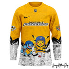 Nashville Predators x Pokémon 2025-26 Limited Hockey Jersey