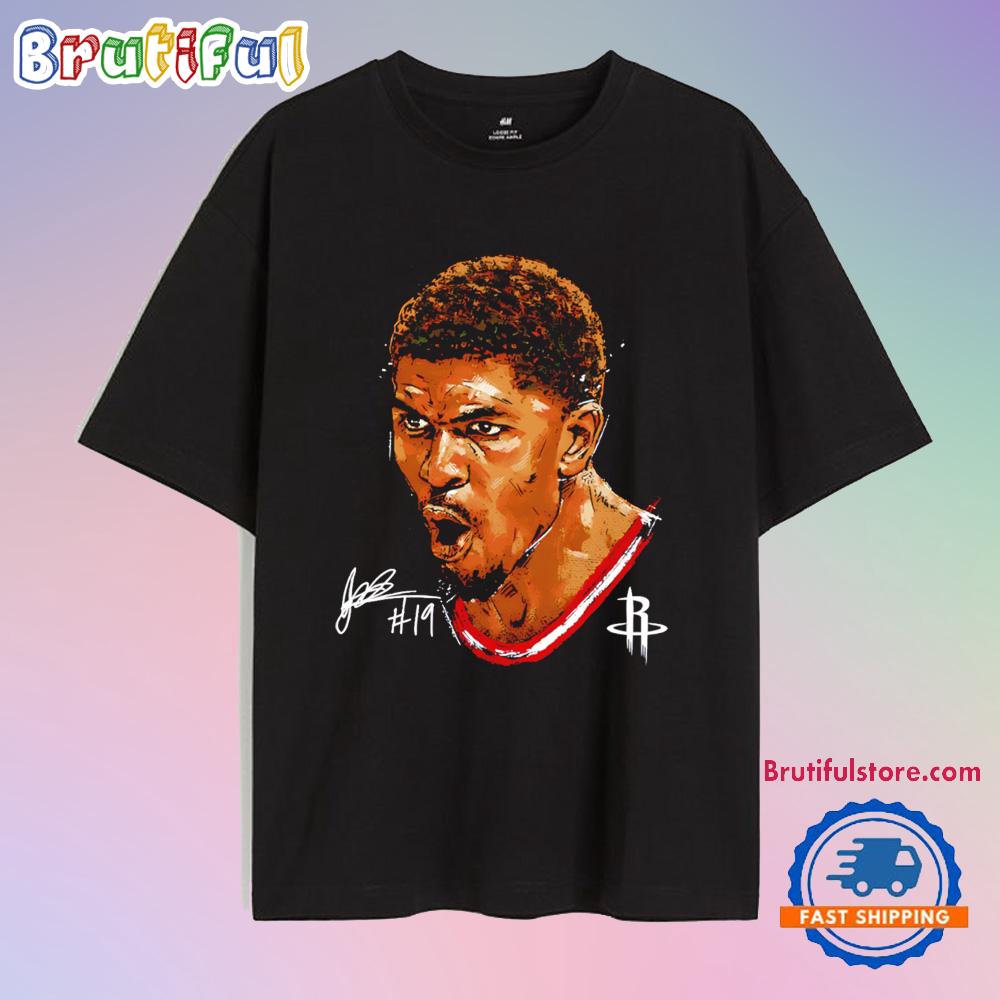 Nate Williams Houston Rockets Portrait Signature T Shirt
