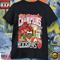 National Champions 2026 Indiana Hoosiers Mascot Graphic T-Shirt
