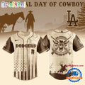 National Day of Cowboy x Los Angeles Dodgers 2025 Edition Baseball Jersey