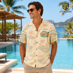 National Lampoon’s Vacation Wagon Cream Hawaiian Shirt