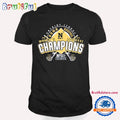 Navy Midshipmen 2025 Patriot League Women’s Lacrosse Tournament Champions T Shirt