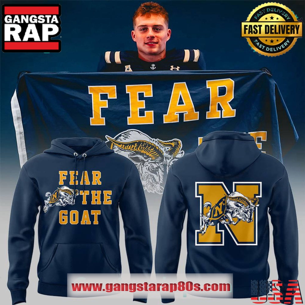 Navy Midshipmen Fear The Goat Special Hoodie Shirt