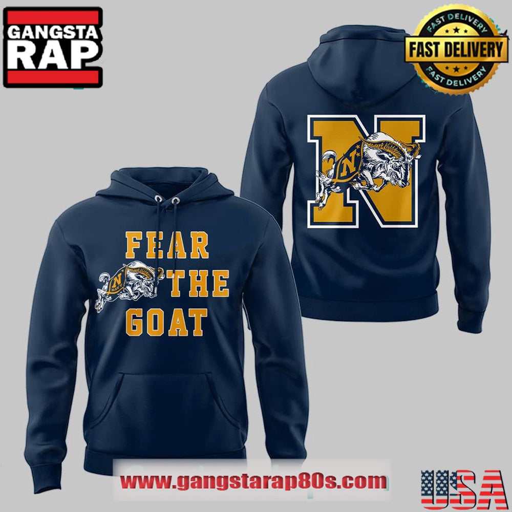 Navy Midshipmen Fear The Goat Special Hoodie Shirt