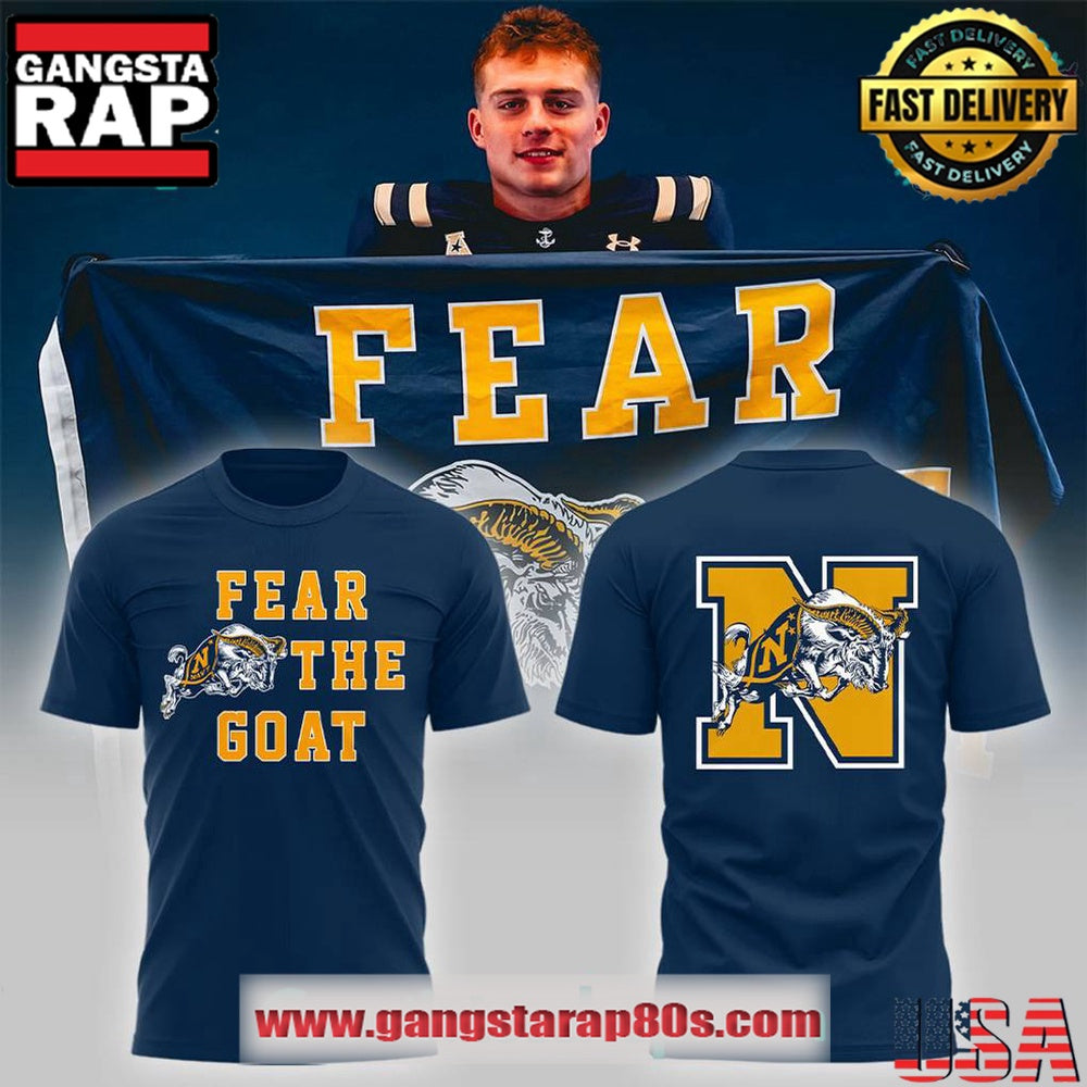 Navy Midshipmen Fear The Goat Special T Shirt