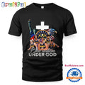NBA Denver Nuggets One Nation Under God Vintage T Shirt
