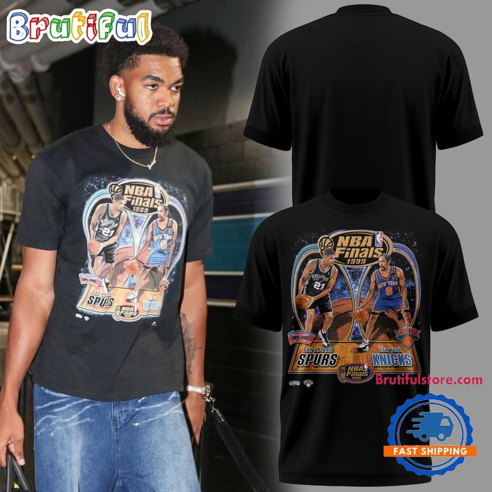 NBA Finals 1999 New York Knicks x San Antonio Spurs Hoodie T-Shirt